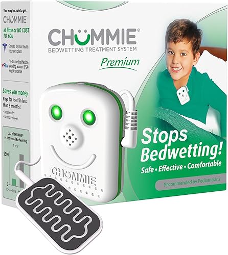 Chummie Premium Bedwetting (enuresis) Alarma Sistema de Tratamiento, TC300G, Verde, 1, 1