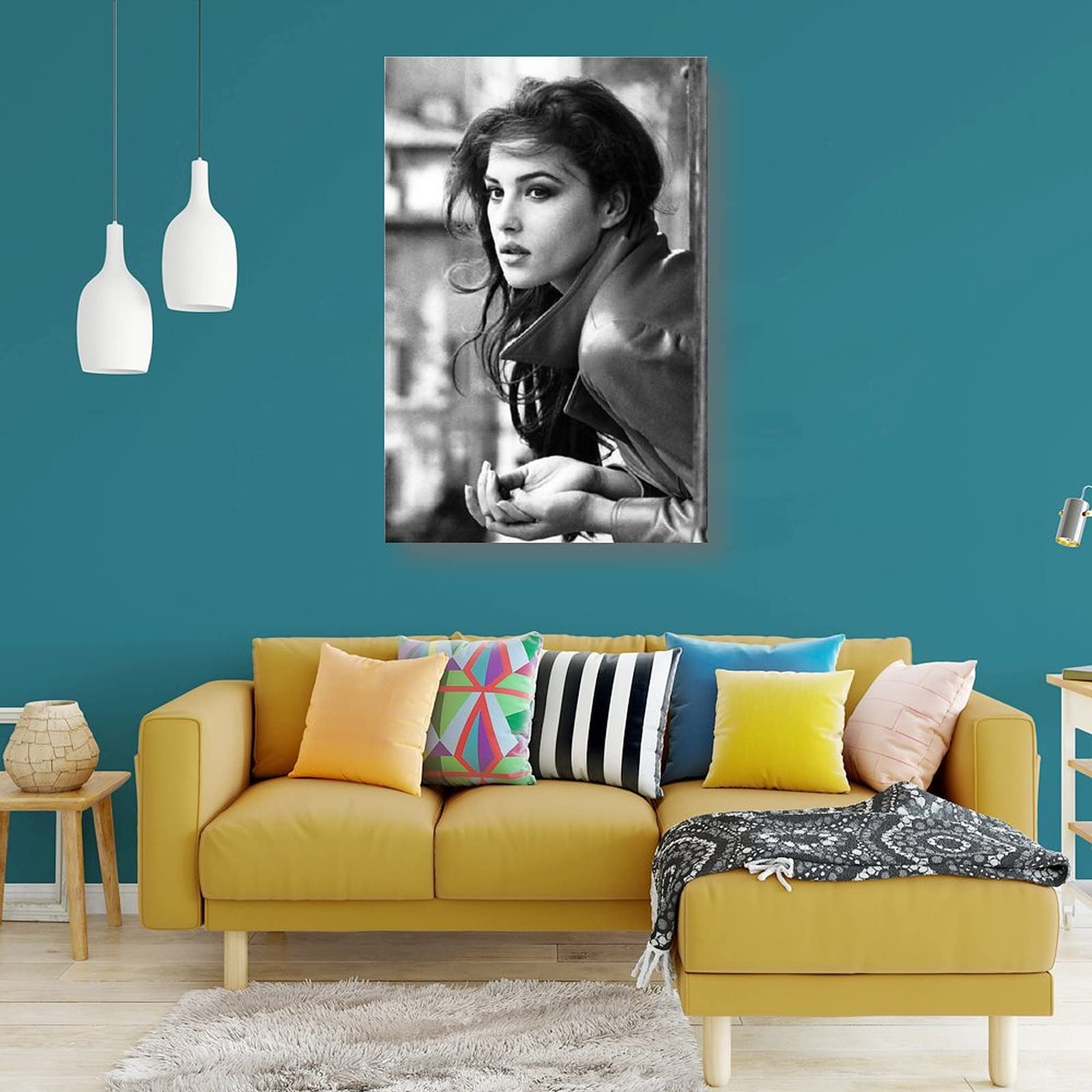 Amazon.co.jp: モニカ・ベルッチセクシーポスター 9 キャンバス アート