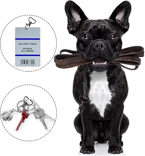 Vista 5 de Hotop 56 anillos en D para bolsa, bolsa, accesorios para hacer bolsas, hebillas y manualidades (negro, 0.98 pulgadas)