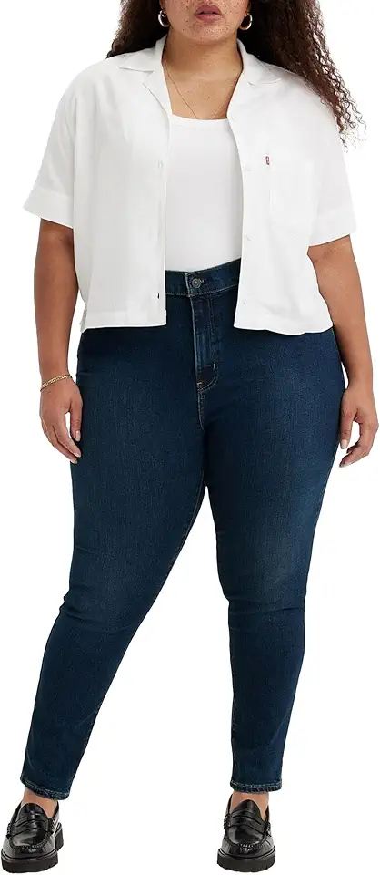 Levi's Damen Plus Size 721 High Rise Skinny Jeans