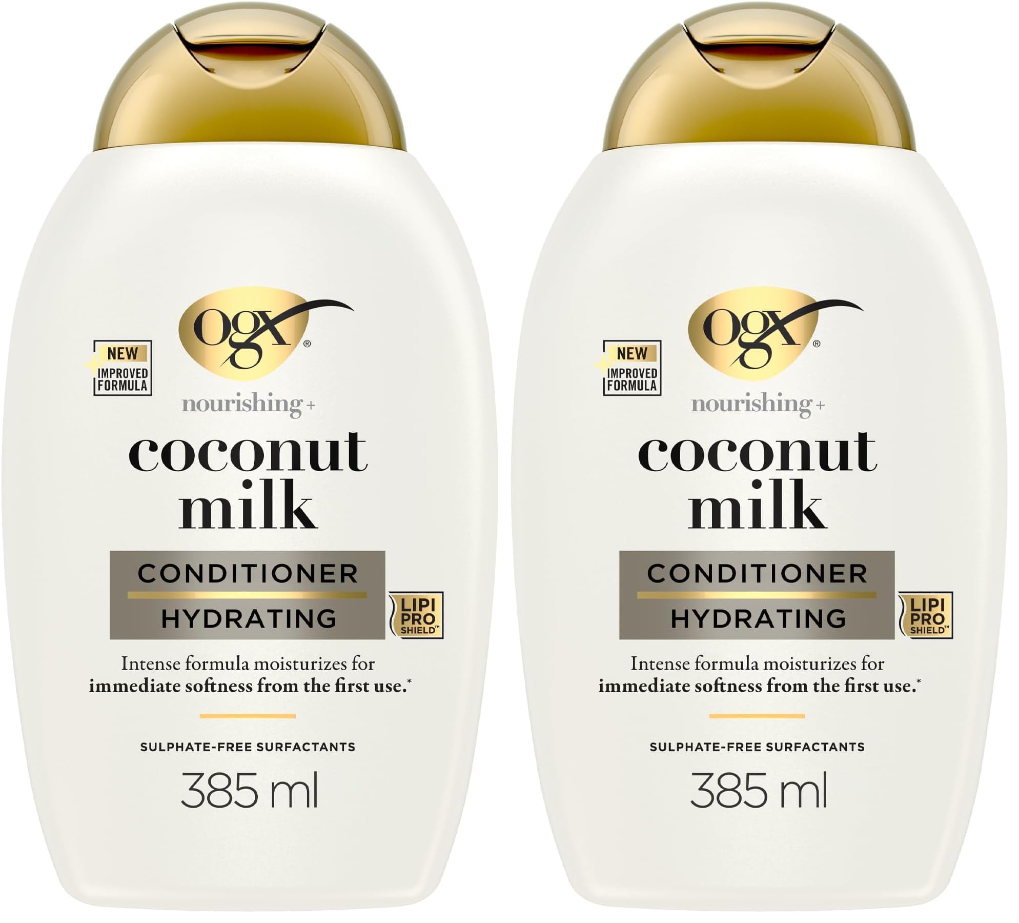 ogx besleyici hindistan cevizi sütü sülfatsız saç kremi 385ml (2 paketi)