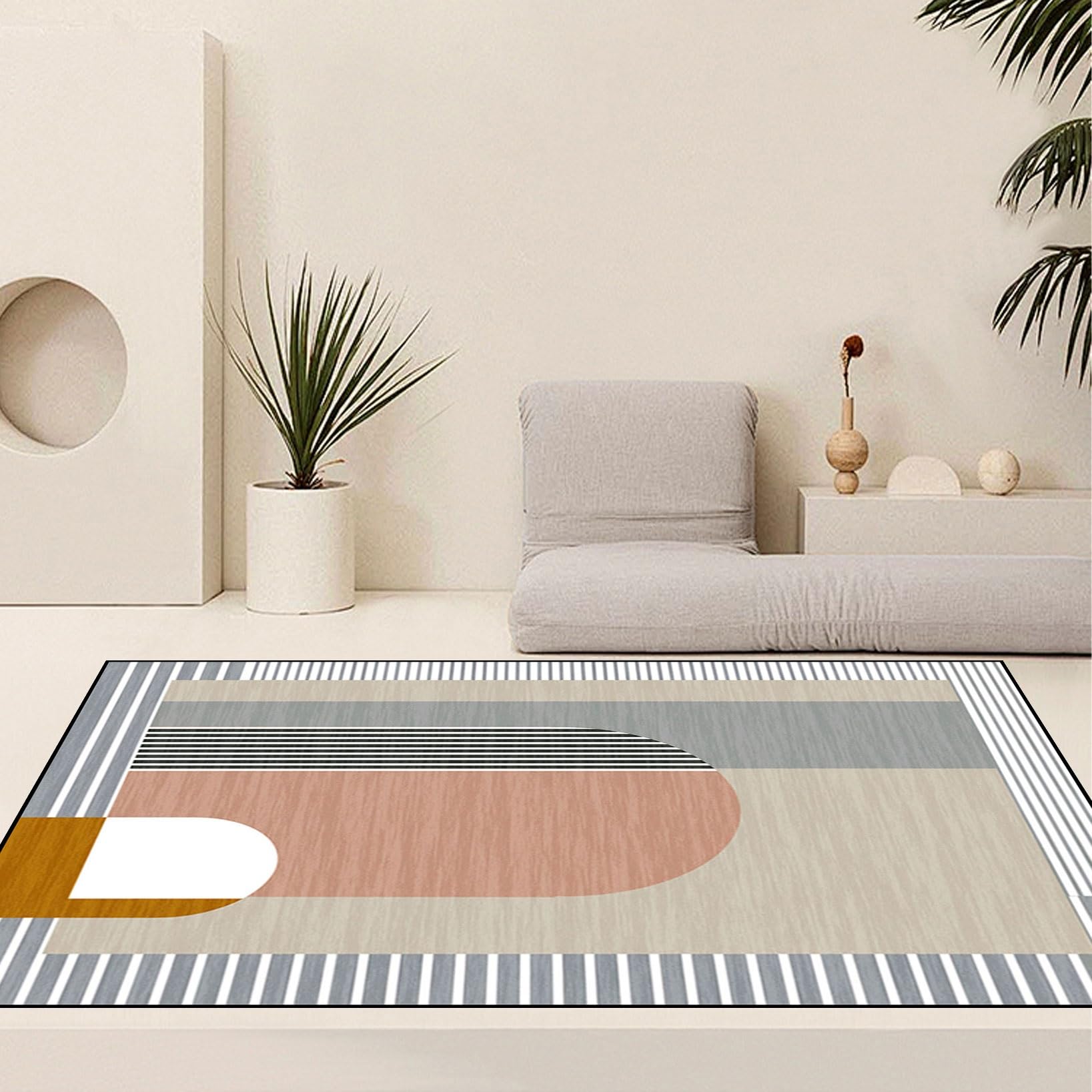 Tapis de Passage sur Mesure 85 x 150 cm Lavable Antiderapant Tapis Entree Interieur, Absorbant, Personnalisable, Entretien Facile pour Salon, Chambre, Cuisine, D