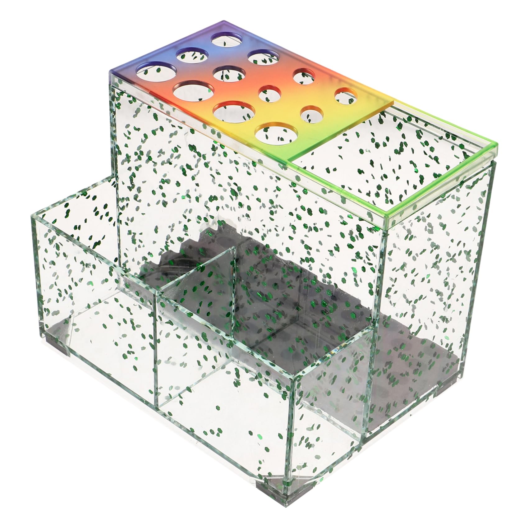 Pp Hair Comb Scissor Organizer - Hairdressing Tool Storage Holder for Shears