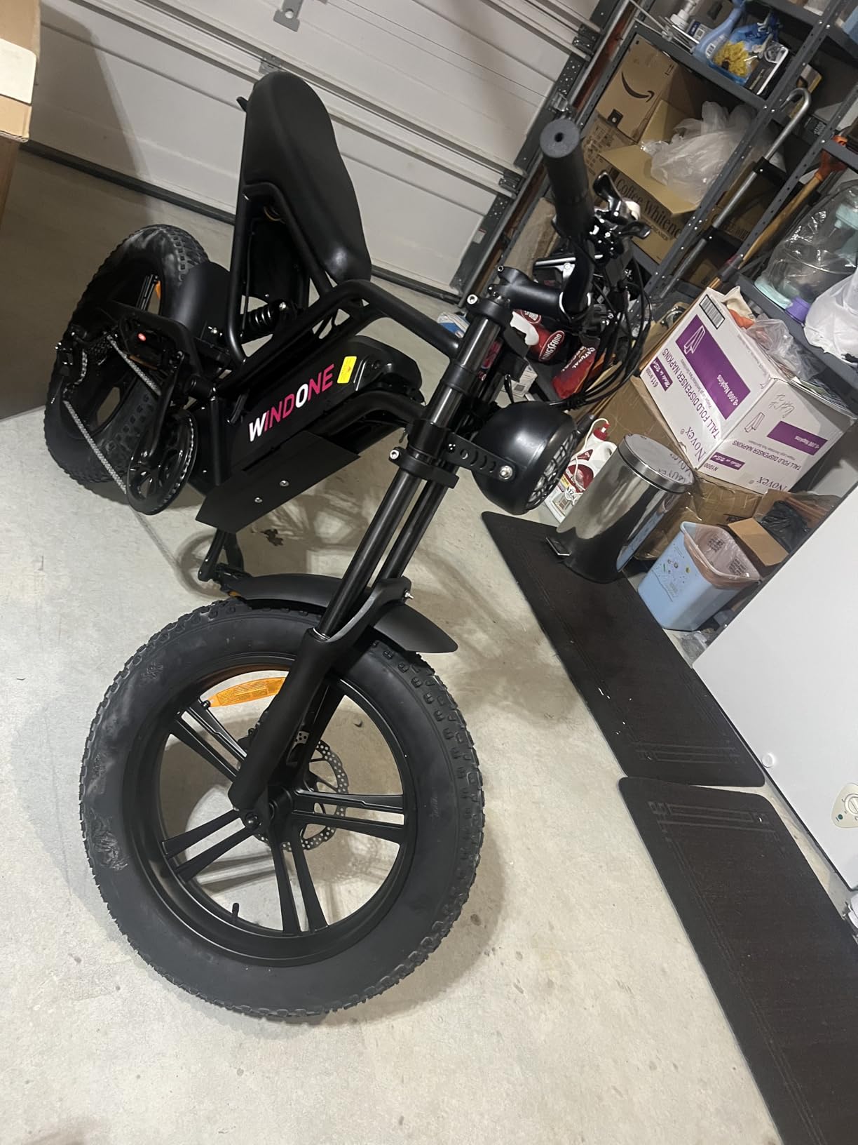 E2/K20 Electric Bike for Adults, 48V 13Ah/15Ah Battery, Up to 28 MPH & 46.6/60 Miles (PAS), 750/1000W Peak Ebike with All-Terrain 20"/26'' Fat Tires, UL Certified, Moped E-Bike photo review