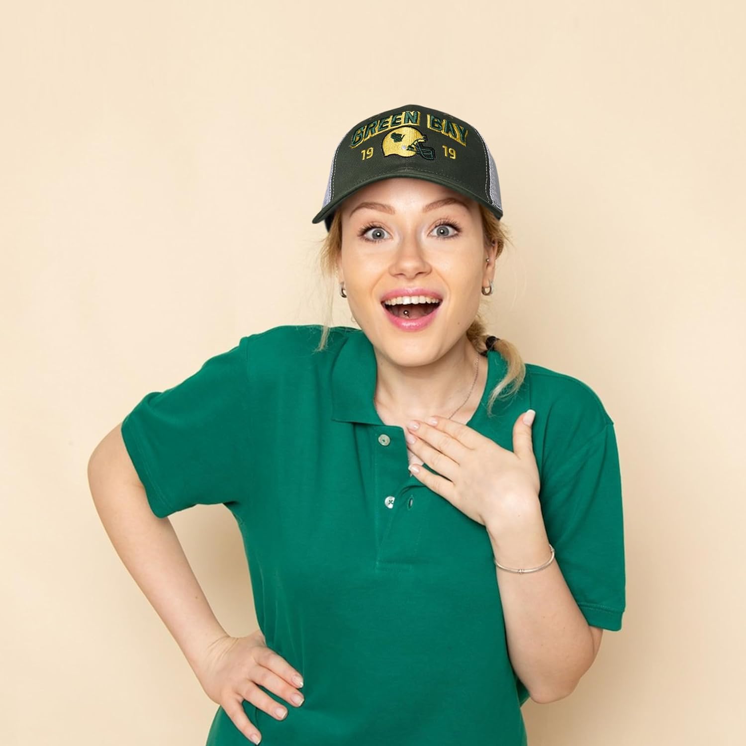 Trucker Hat for Men Women, Sport Apparel Gifts for Men, Accessories Embroidered Baseball Cap - Image 6