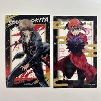 Amazon.co.jp: 銀魂 アクリルカード 沖田 神楽 : ホビー