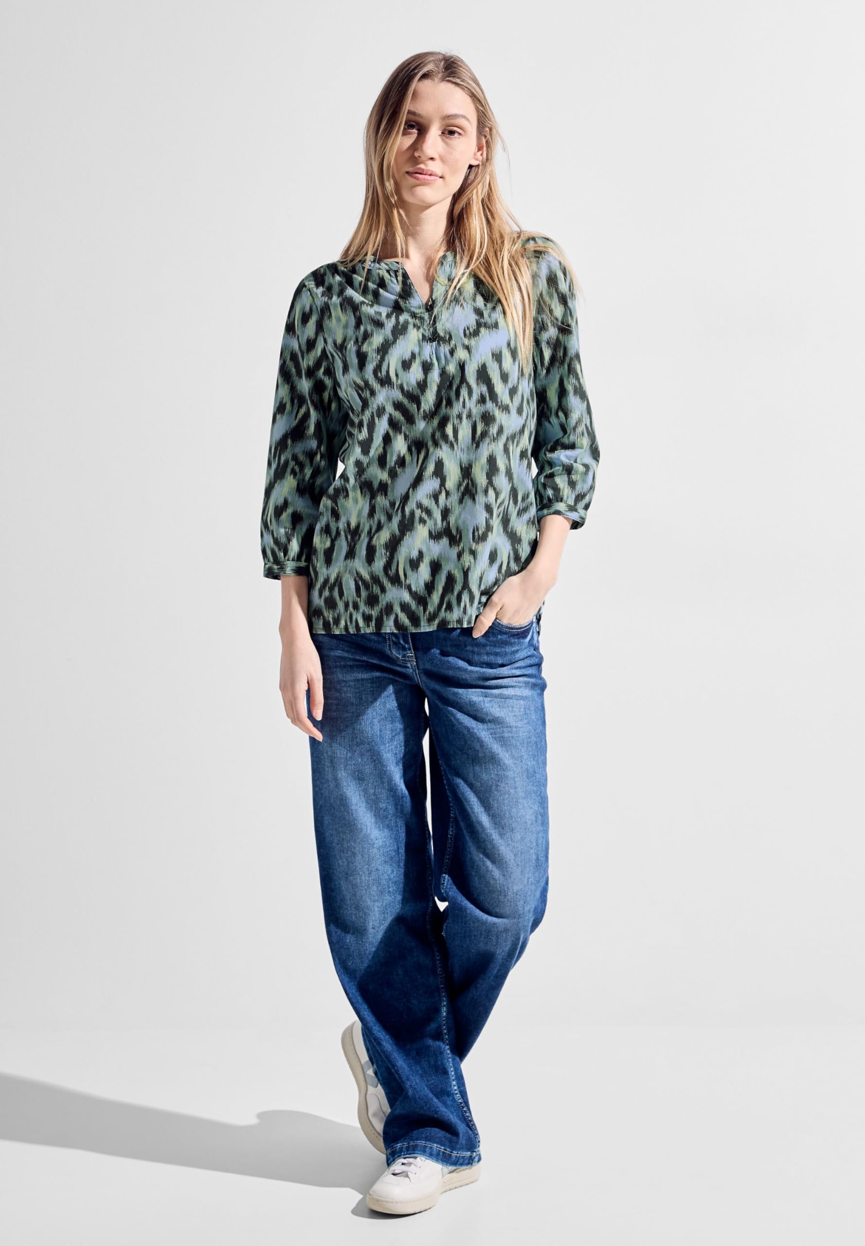 Cecil Bluse mit modernem Print