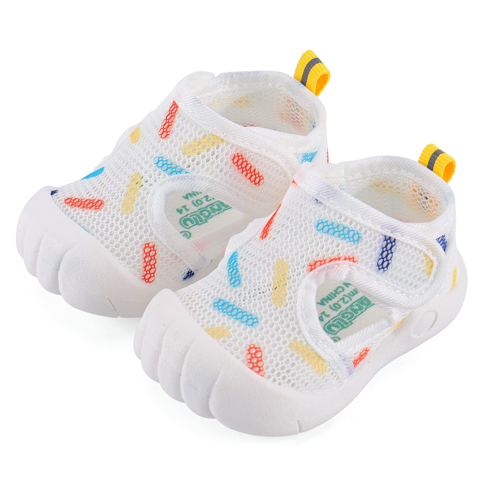 LACOFIA Chaussures Premier Pas Bébé Garçons Filles Baskets Bébé de Marche Respirantes Antidérapantes