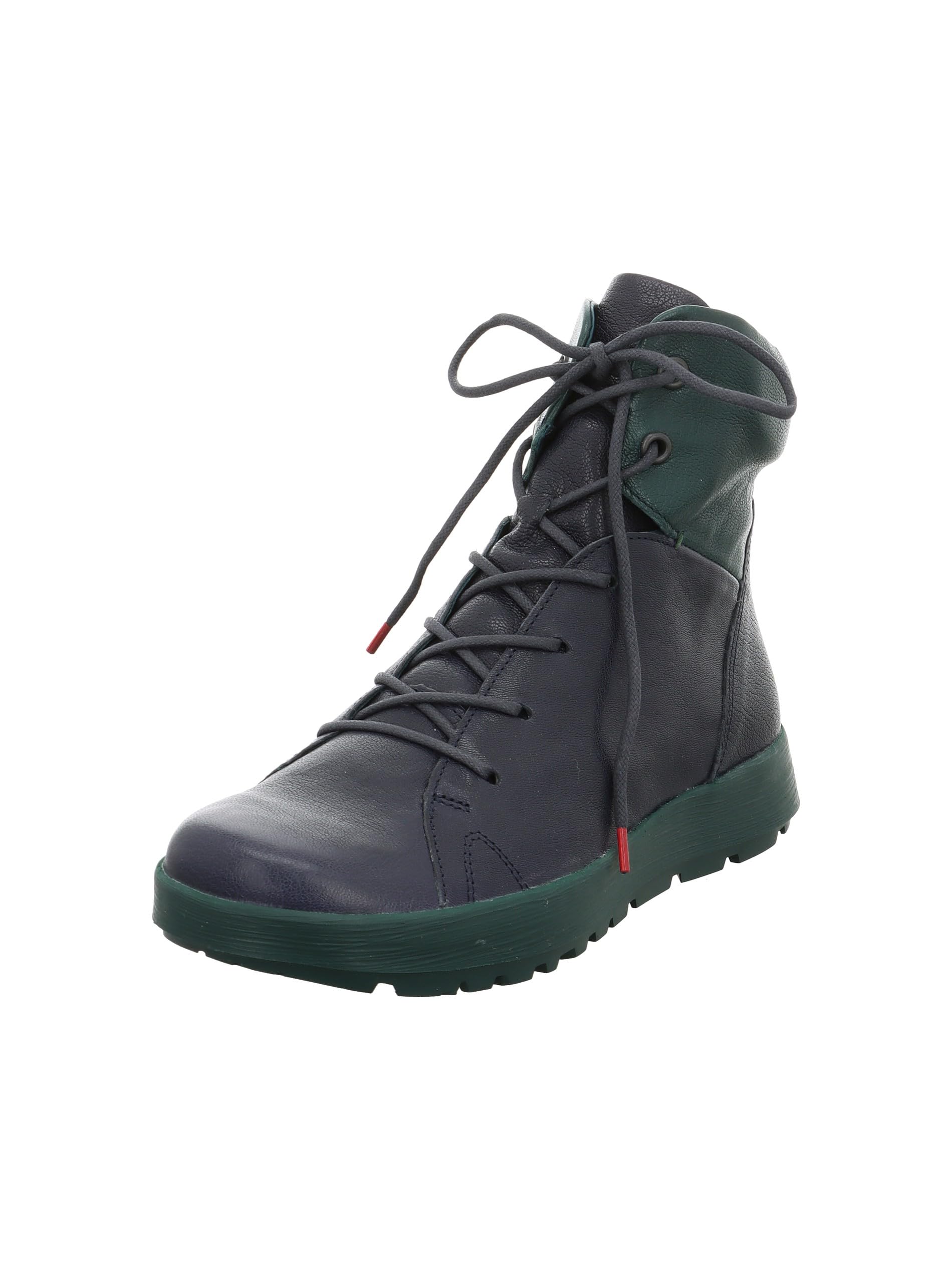 Think! Women comoda Ankle Boot, Navy Estate 8010, 42 EU Schmal