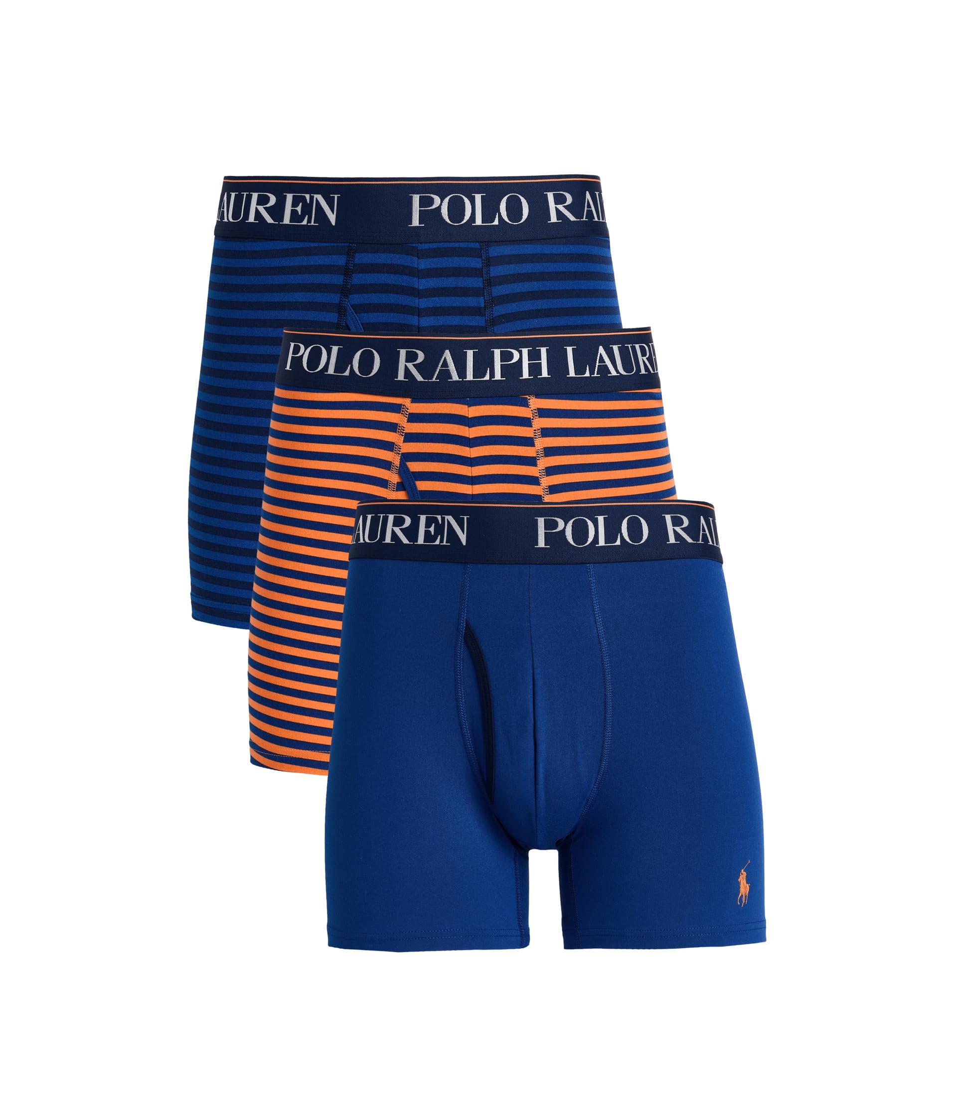 POLO RALPH LAUREN 3-Pack 4D-Flex Cool Microfiber Boxer Briefs