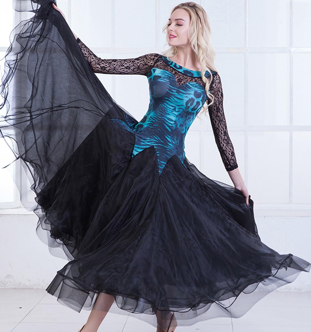 Women Costumes Performance Dance Ballroom Competition Dresses Modern Waltz Foxtrot Standard Ballroom Dancing Clothes