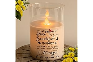 Memorial Candle - Day of the Dead Decor