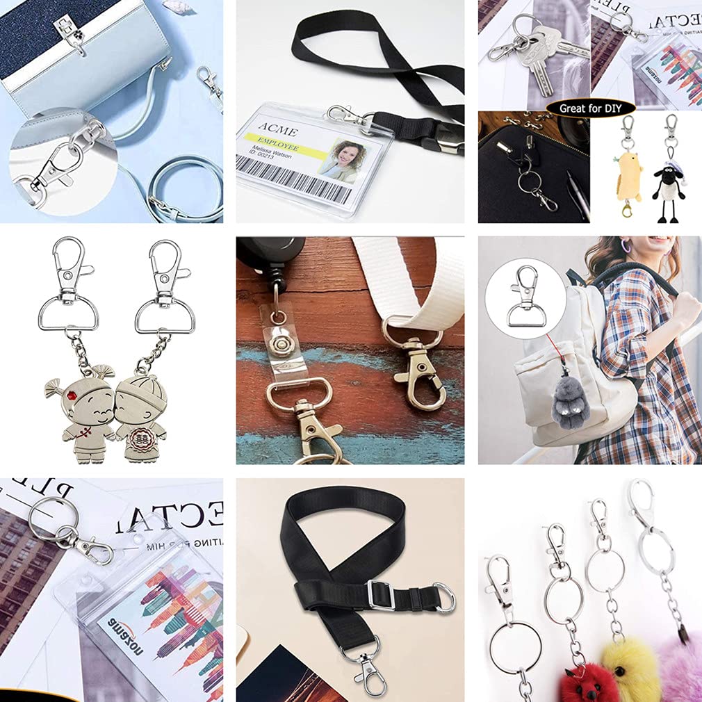 Lot De 30 Anneaux Rotatifs - Pour Porte-clés - Pour Homard - Fait à La