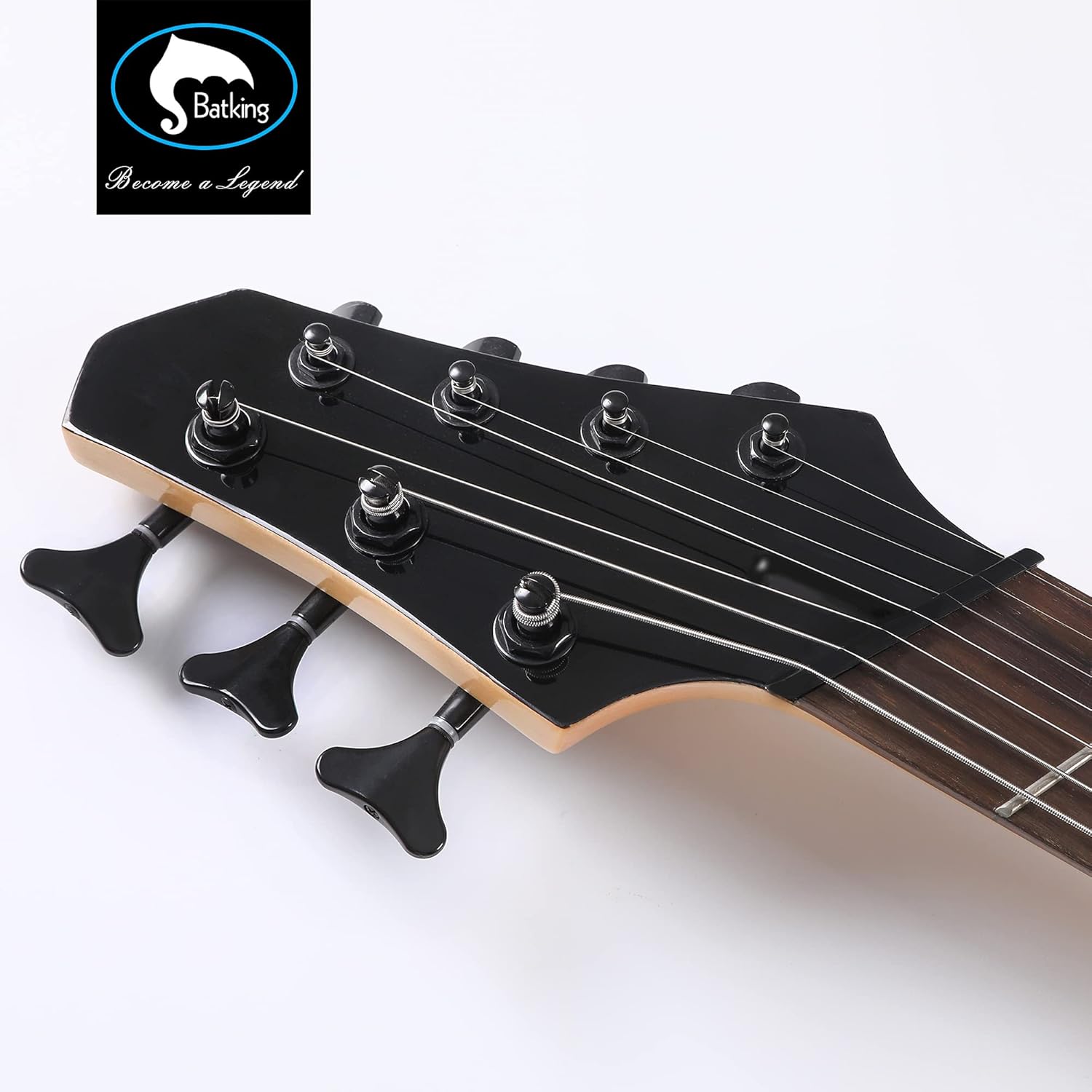 Batking Fanned Fret 7 strings (3 bass strings+4 guitar strings) Electric Guitar