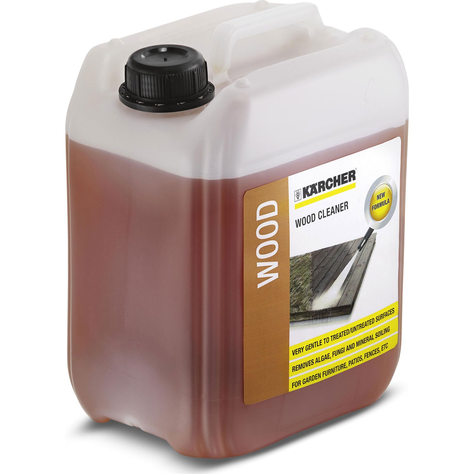 Karcher, tanica da 5 l di detergente per idropulitrice, Wood Cleaner - 5L Canister