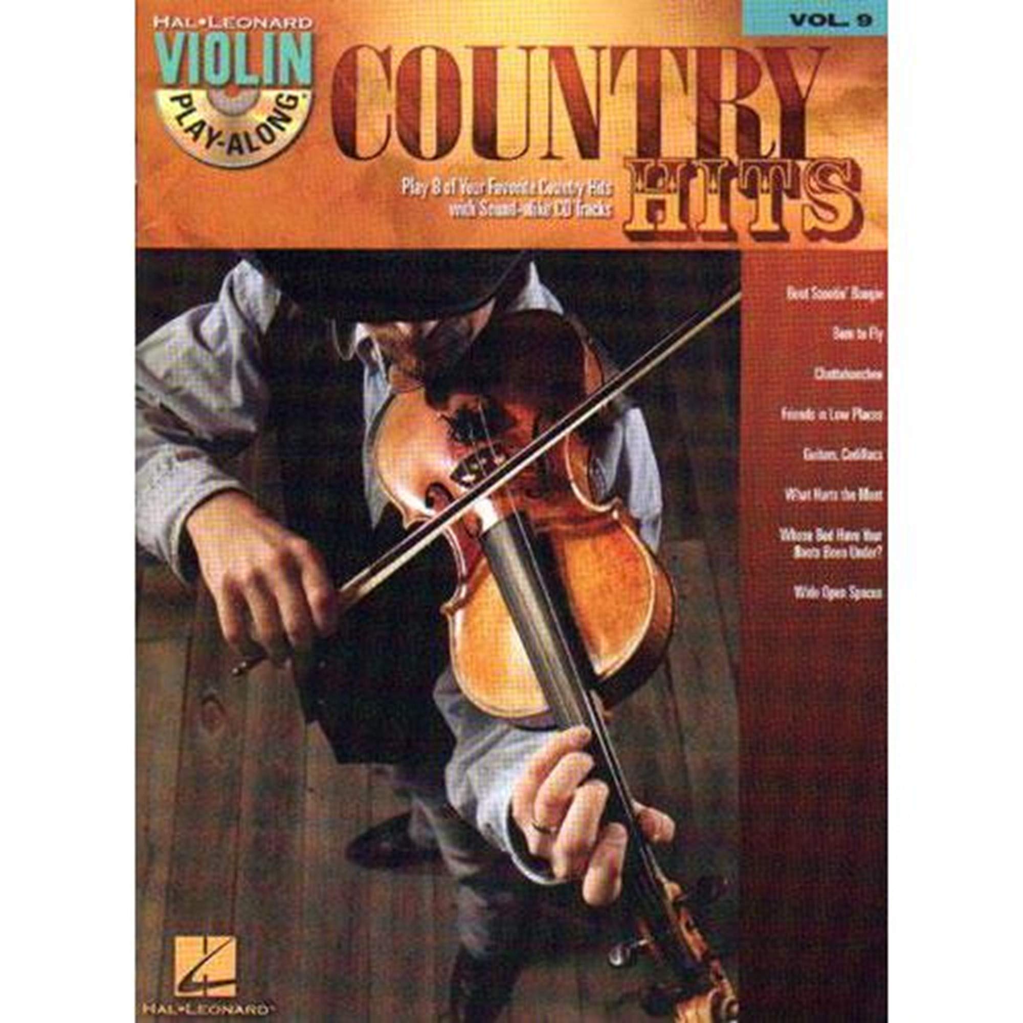 Violin Play-Along Volume 9 Country Hits - Book/Online Audio (Violin Play-along, 9)