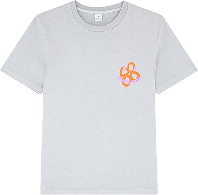 PS Paul Smith Women's Ps Happy Flower T-Shirt, Blue at