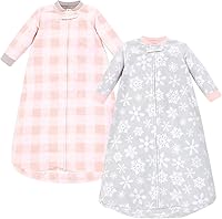 Vista 2 de Hudson Baby - Saco de dormir unisex de manga larga para bebé de forro polar