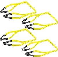 Vista 11 de 4 piezas de correas de eslinga de elevación correas de eslinga web resistentes de poliéster y nailon para uso en automóviles al aire libre