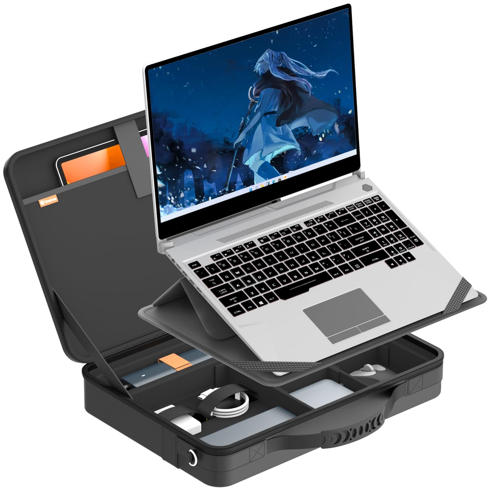 Smatree A488S Hartschalen-Schutzhülle mit Ständer, kompatibel mit dem 14-Zoll-Gaming-Laptop ACER Predator Helios NEO 14 AI, dem Dell Alienware x14 R2 und dem HP HyperX Omen 15-gb0261nr