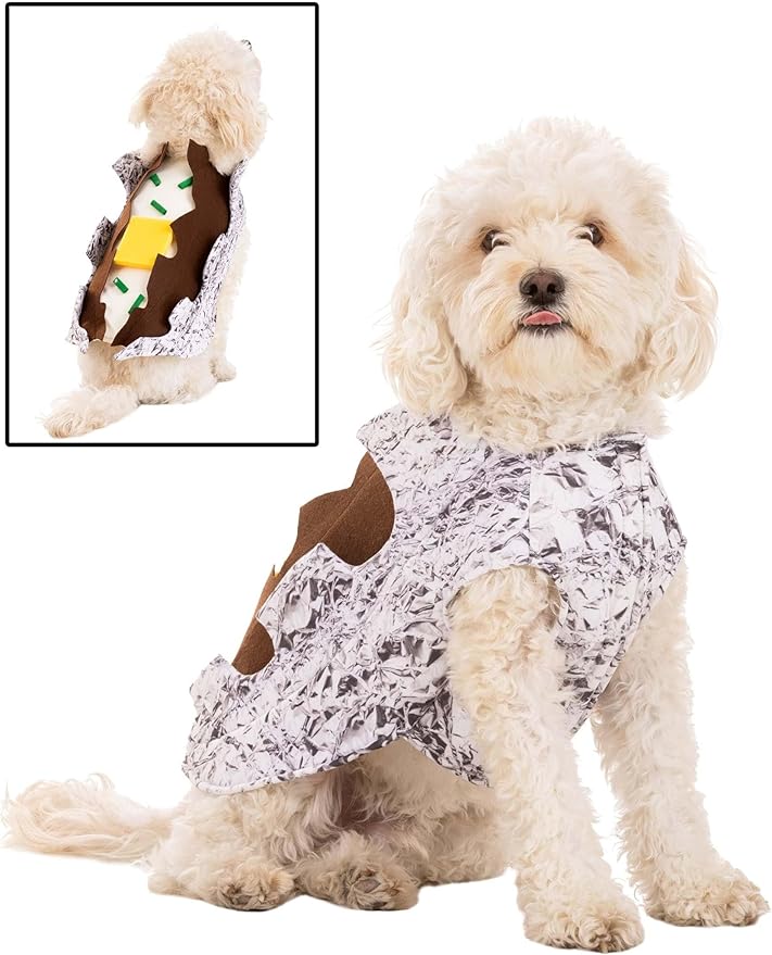Disfraz de Papa Asada para Perro Pequeño, Ajuste Tipo Chaqueta miniatura 2