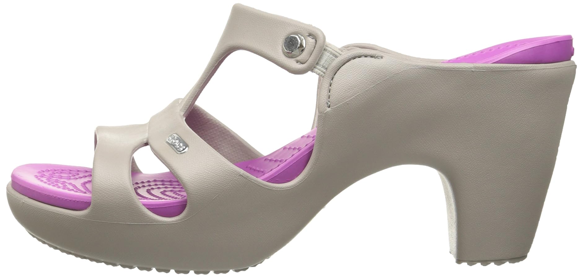 crocs サイプラス サンダル（シルバー/ラベンダー）ヒール　ミュール　W6 Amazon | Crocs (クロックス) レディース キプロス V ヒール