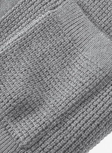 Jmierr Cardigan Sweater For Men Casual Button Up Christmas Knitted Long Sleeve V Neck Winter Sweaters With Pockets,Us 46(Xl),0Gray #TOP6