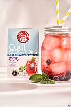 Amazon.com: Teekanne Cool Sensations Berry Mojito Tea 45g - Berry