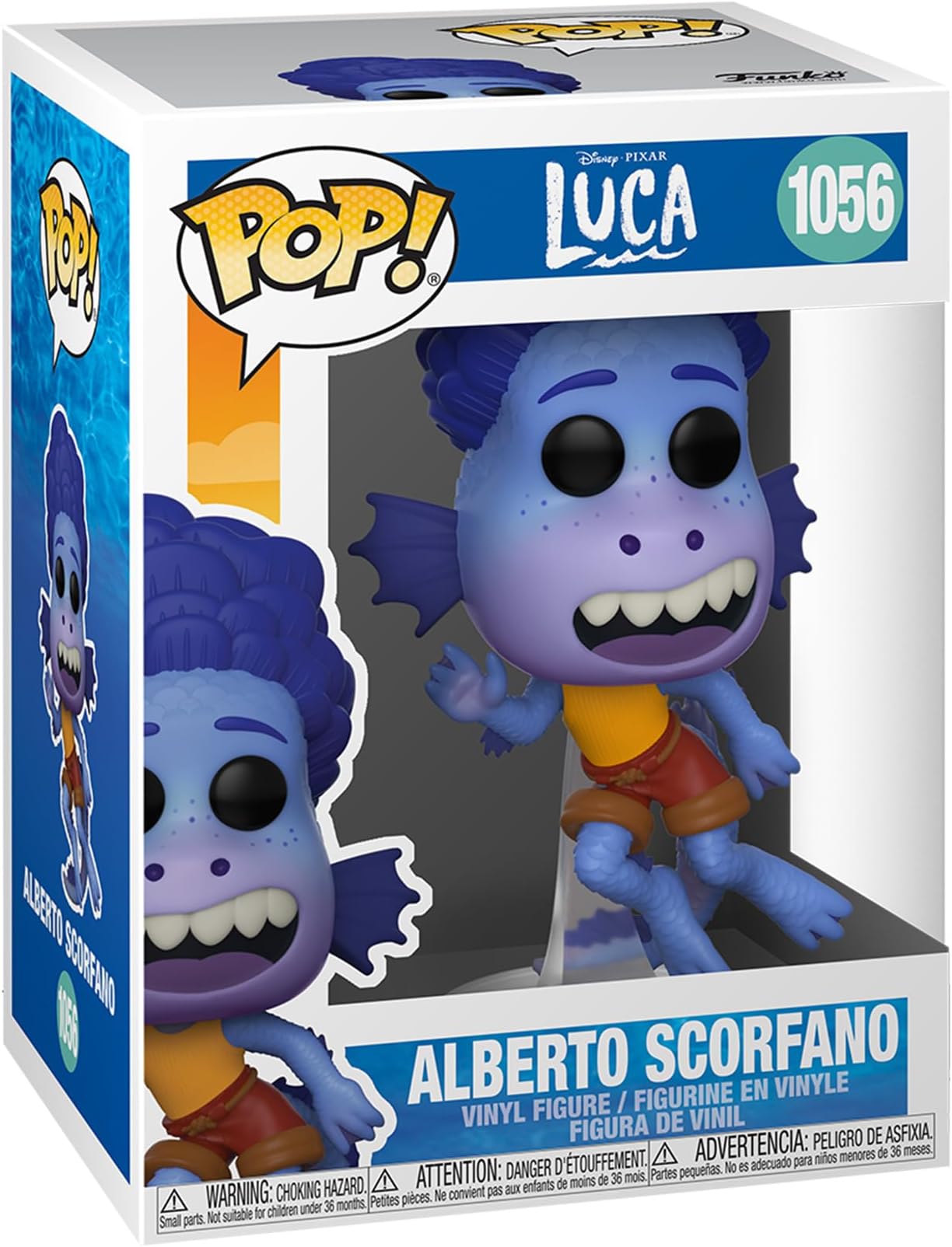 POP! Disney: Luca – Alberto - (Sea) - Collectable Vinyl Figure - Gift Idea - Official Merchandise - Toys for Kids & Adults - Movies Fans - Model Figure for Collectors and Display