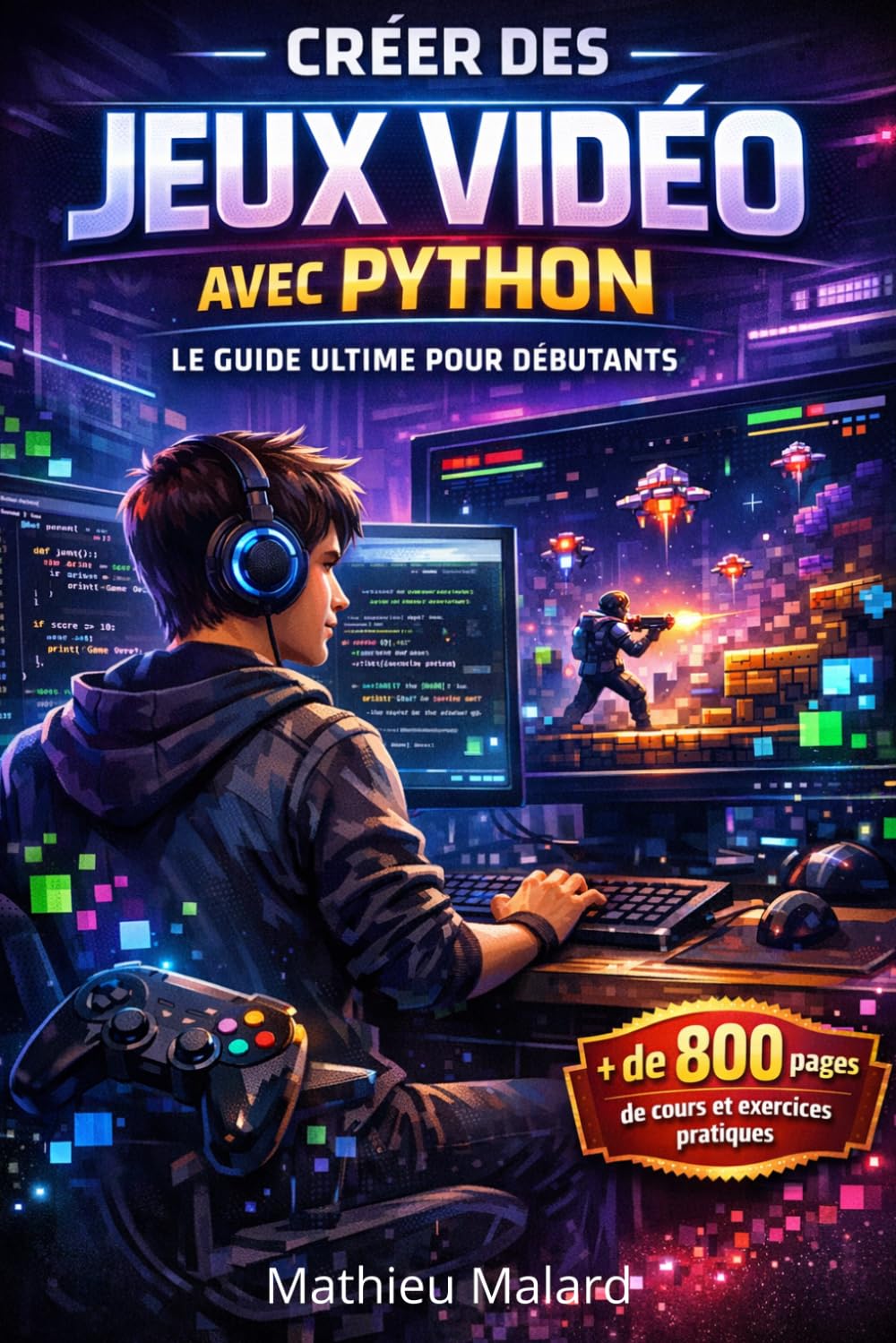 Créer des Jeux Vidéo avec Python - Le Guide Ultime pour Débutants (De Débutant à Créateur : La Série Complète pour Apprendre Python et Créer des Jeux Vidéo)