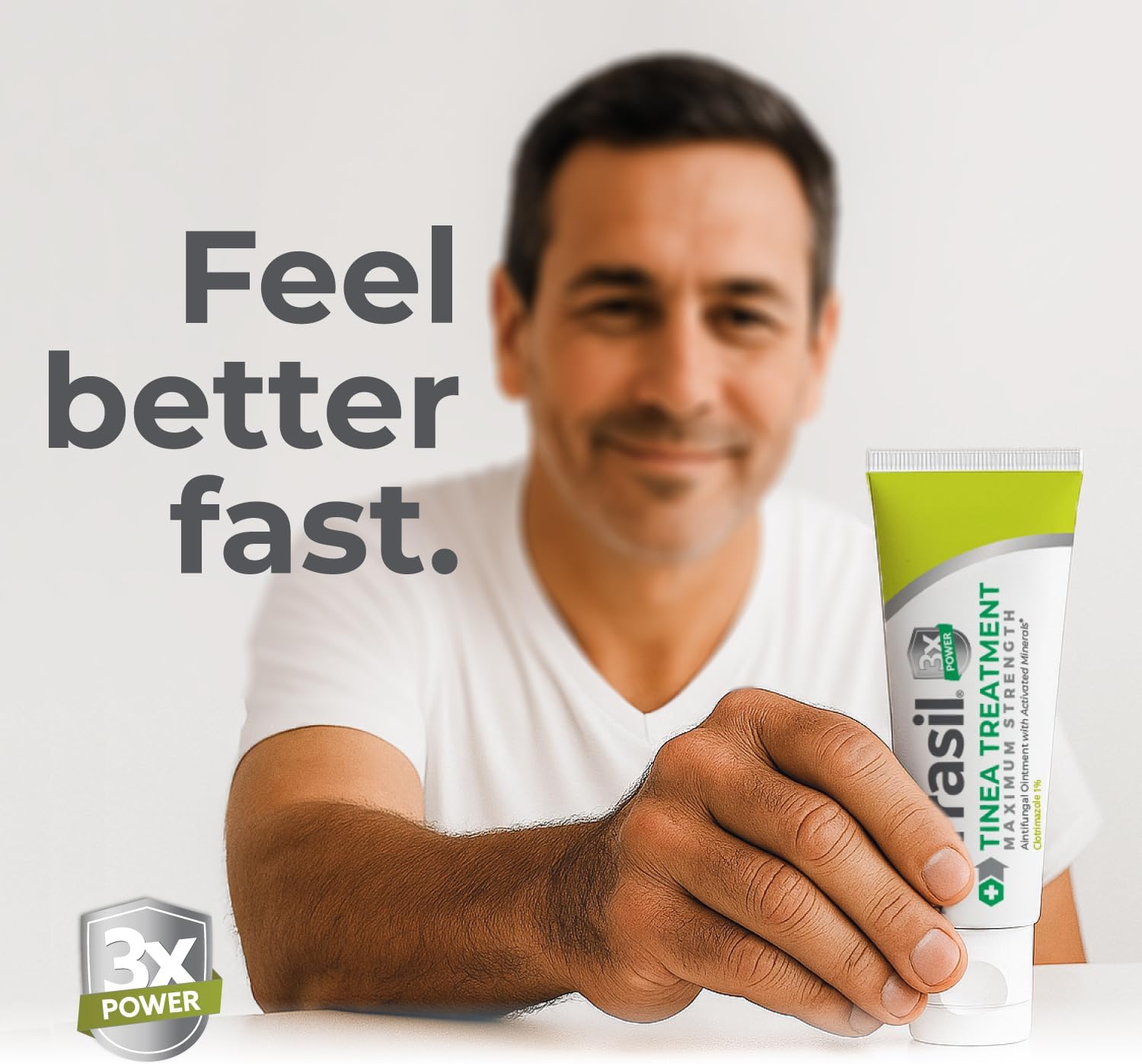 terrasil Tinea Versicolor Treatment Cream Max Strength, Antifungal Tinea Cream, Clinically Proven 1% Clotrimazole, Treats Most Ringworm & Fungal Infections, Soothing Relief of Itchy Dry Skin (.5oz) - Image 7