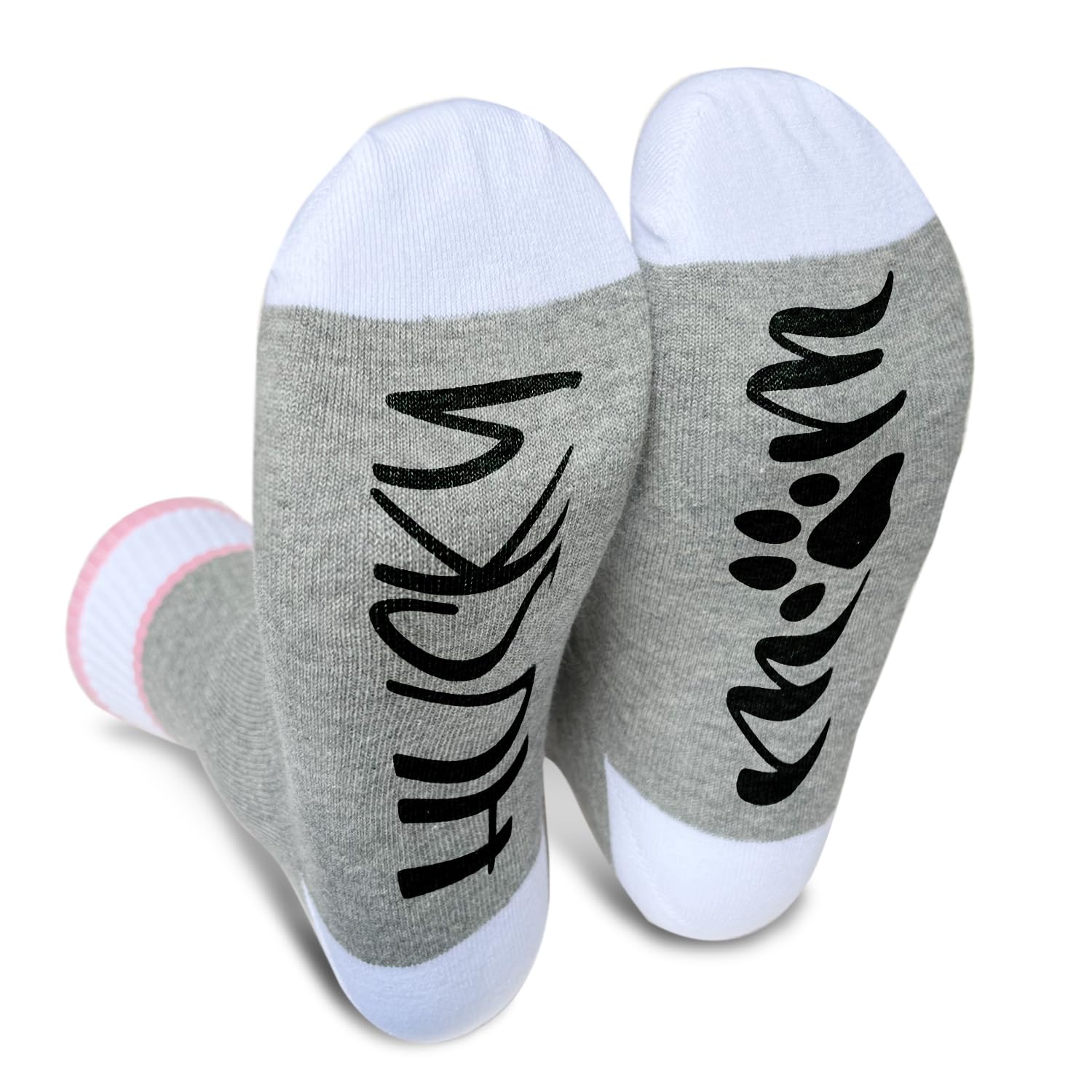 Ziyouza Husky Mom Socks, Gift for Dog Pet Owner, Dog Mother, Dog Mama, Dog Lovers, Puppy Lovers, Novelty Gift for Thanksgiving Christmas Birthday Mother's Day, 1 Pair-39