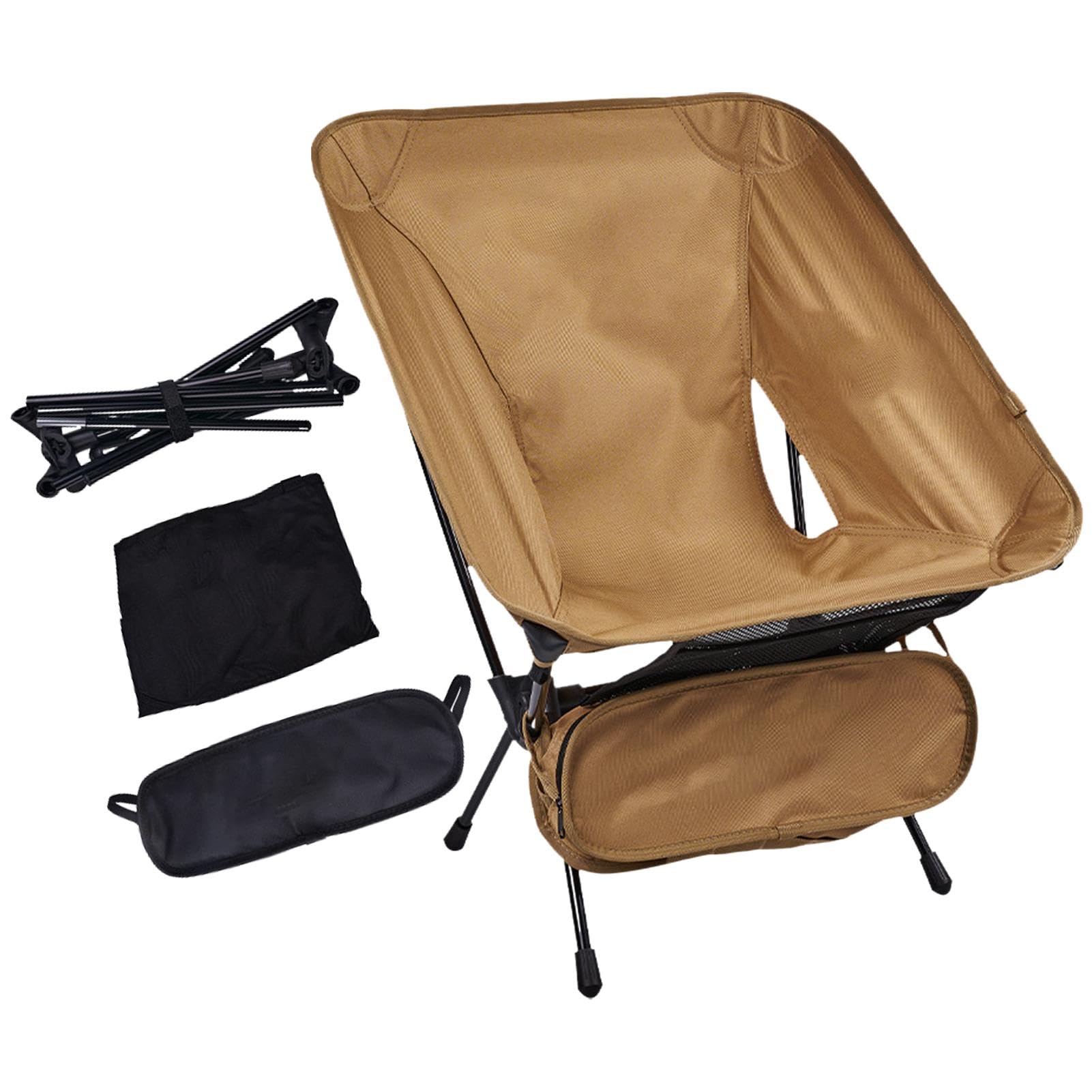 Sedia da spiaggia portatile | Sedile ergonomico pieghevole | Sedia da campeggio pieghevole leggera | Zaino Sedile da spiaggia Sedia da esterno compatta Sedile da trekking pieghevole Como