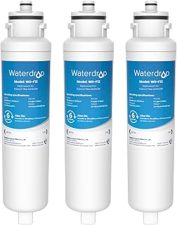 Waterdrop dw2042fr-09 water filter, Replacement for Daewoo DW2042FR, DW2042FR-09, Kenmore 46-9130, Aqua Crystal DW2042F-09, FRN-Y22D2V, 3 Filters