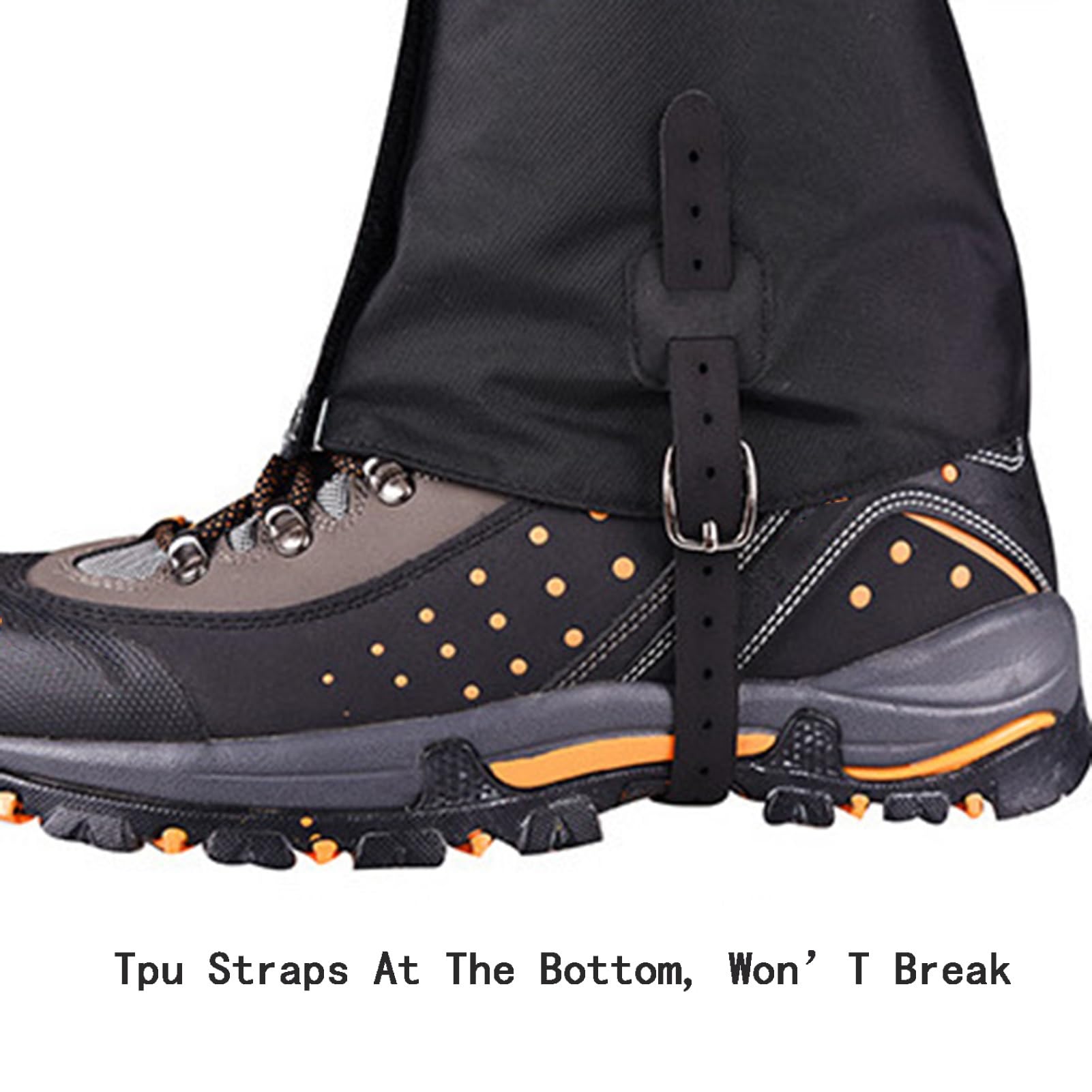 Guêtres de Jambe, guêtres d'extérieur Respirantes résistantes aux morsures de Serpent, Couvre-Chaussures for l'escalade, Le Ski, Le vélo, la Chasse, la randonnée et la Raquette