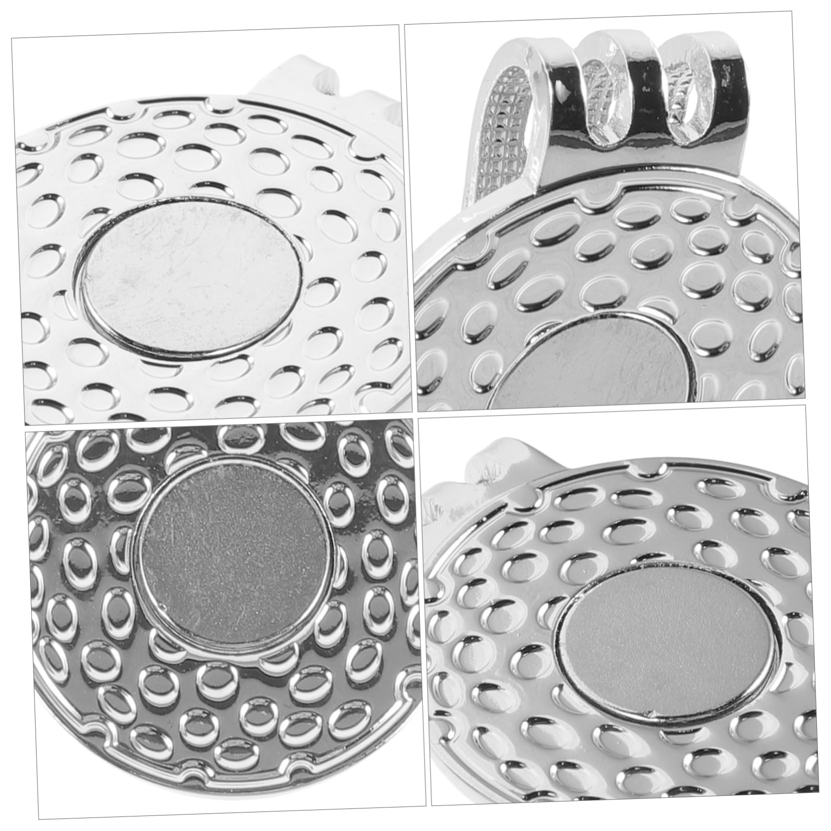 Abaodam Teiliges Golfschläger Ballmarker Clip Langlebige Hut Und Gürtelmarkierer Magnetische Golfzubehör Für Präzise Spielmarkierungen Für Golfliebhaber Und