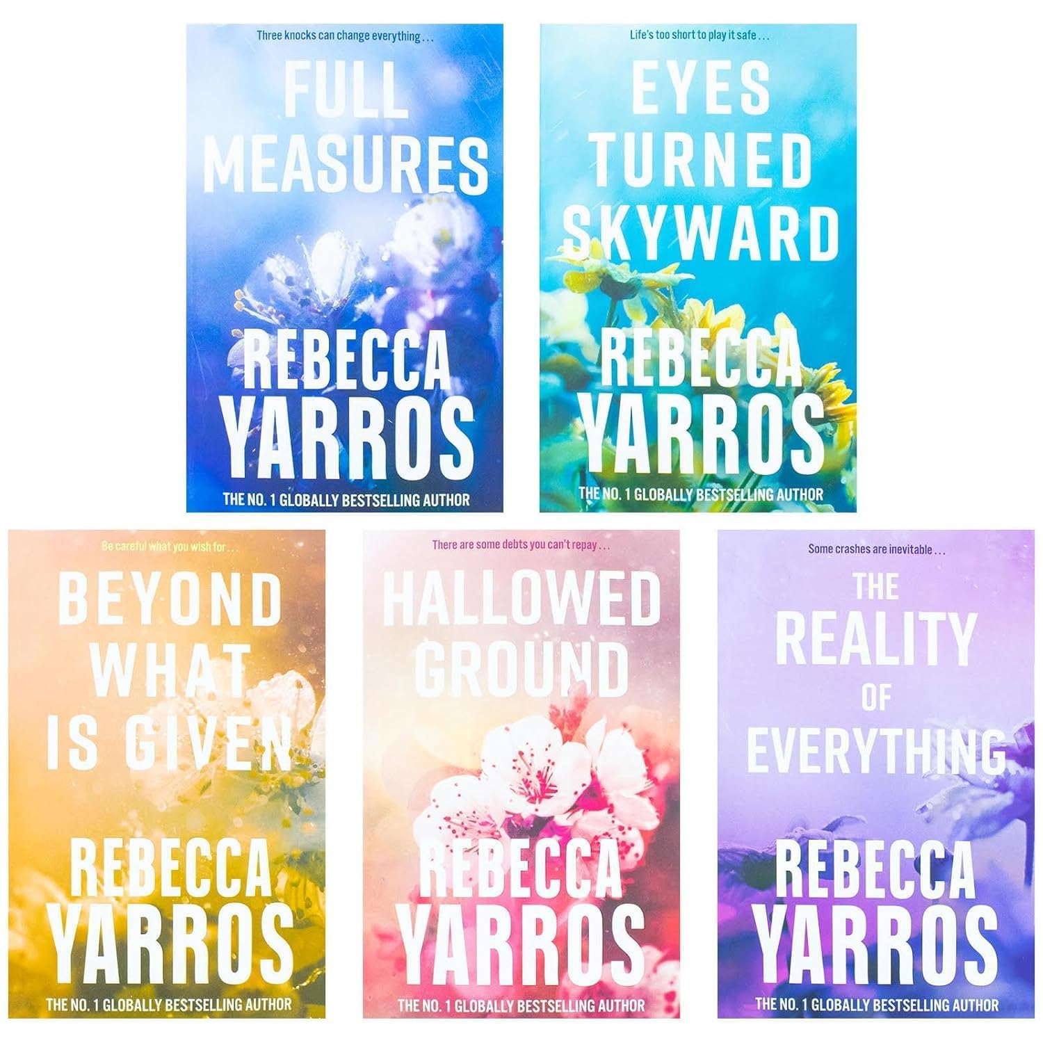 Flight & Glory Series 5 Books Collection Set By Rebecca Yarros(Full Measures, Eyes Turned Skyward, Beyond What is Given, Hallowed Ground, The Last Letter)      Paperback – September 25, 2024