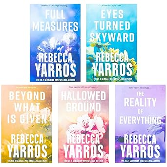 Flight & Glory Series 5 Books Collection Set By Rebecca Yarros(Full Measures, Eyes Turned Skyward, Beyond What is Given, Hallowed Ground, The Last Letter)