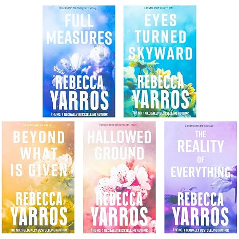 Flight & Glory Series 5 Books Collection Set By Rebecca Yarros(Full Measures, Eyes Turned Skyward, Beyond What is Given, Hallowed Ground, The Last Letter)
