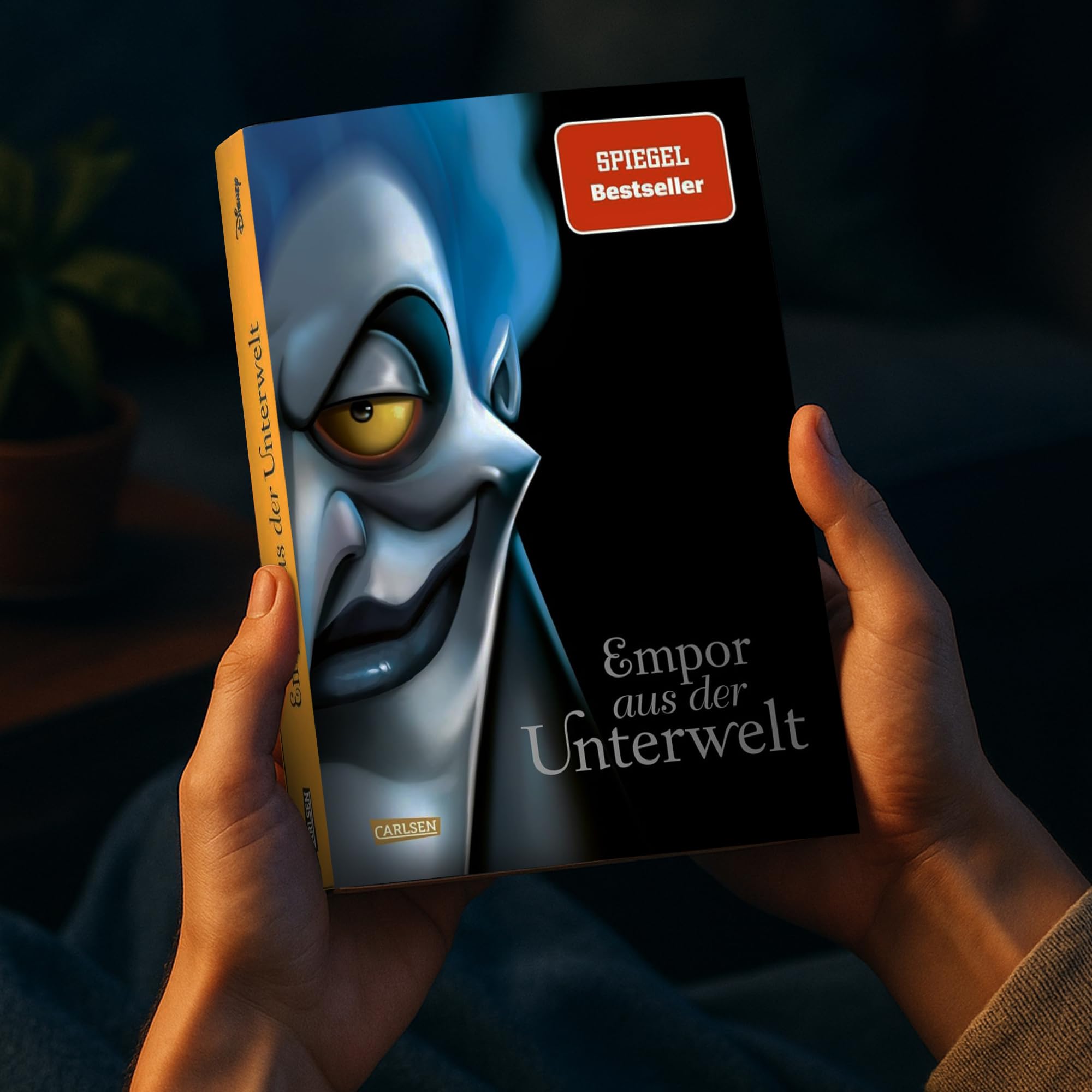Disney Villains Buch-Set Band 10–12 - Hades (Hercules), Gaston (Die Schöne & das Biest), Herzkönigin (Alice im Wunderland) - 3 Bücher inkl. exklusivem Lesezeichen - Lesespaß ab 14 Jahren