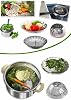 Busstier Steamer Apparatus, Metal Steamer, Foldable Steamer