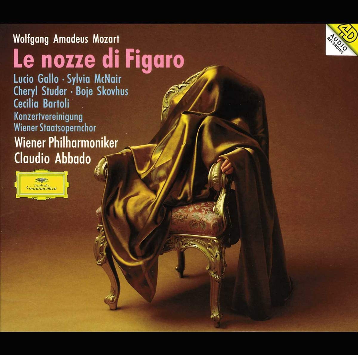 Le Nozze Di Figaro [Audio CD] Bartoli, Cecilia; Wolfgang Amadeus Mozart and Claudio Abbado