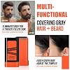 Pack of 2 2-in-1 Hair Colour Stick & Comb Safe and Comfortable Comb Hair Colour Touch Up Stick Waterproof and Sweatproof for Quick Touch