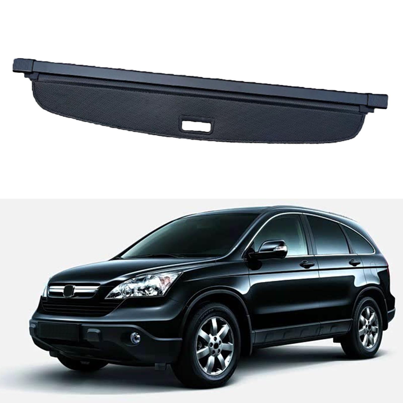 SXLGDW Car Retractable Rear Trunk Parcel Shelf,Compatible with Honda CR-V 2007-2011,Car parts