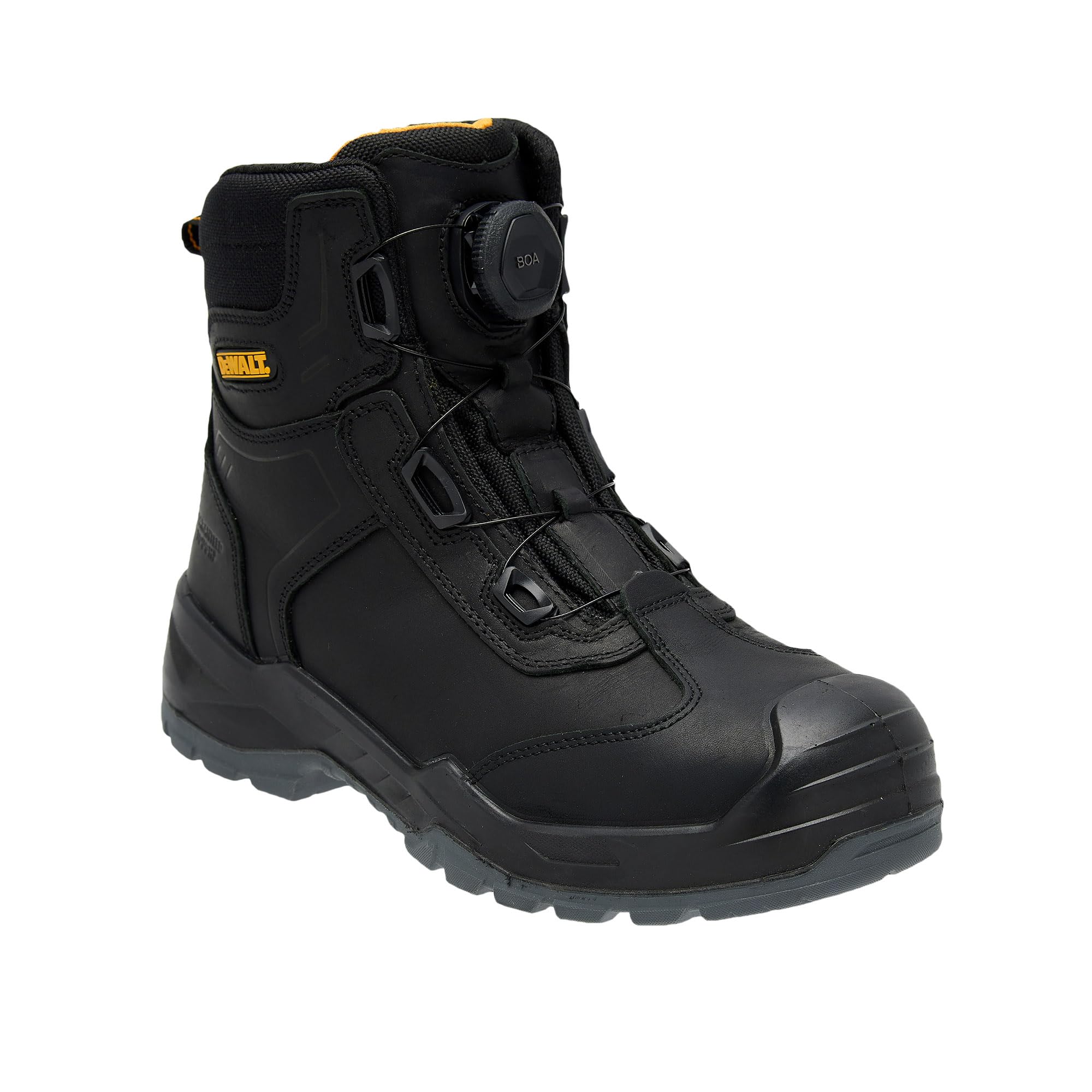 DEWALT Richardson Men's Nubuck Leather, Wide Fitting, BOA Fastener, Steel Toe Safety Work Boot