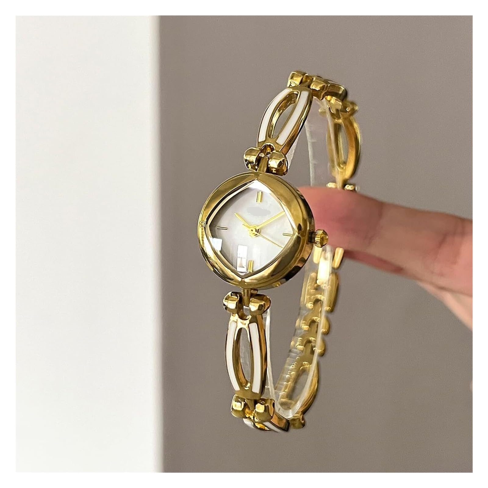 Relojes de pulsera delicados para mujer, reloj de pulsera de cuarzo, perfecto para uso diario