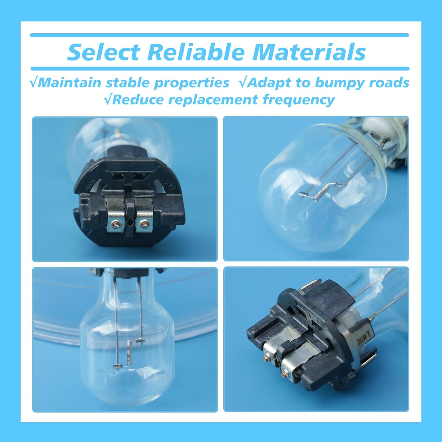 2Pcs PW24W 12182 Halogen Stop/Brake Light Bulb Compatible with Mini Cooper Clubman F54 F55 F56 F57 2014-2019, Replacement for HiPerVision Bulbs DRL Daytime Running Lamp or Turn Signal