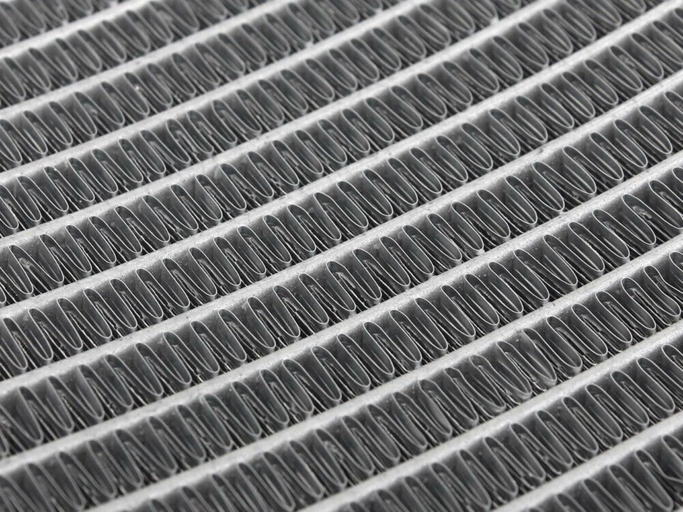 Intercooler aluminiowy 660x140x70mm 2'' 50mm wlot i wylot uniwersalny motocykl w całości aluminiowy intercooler pasuje konstrukcja płetwy jednostronny