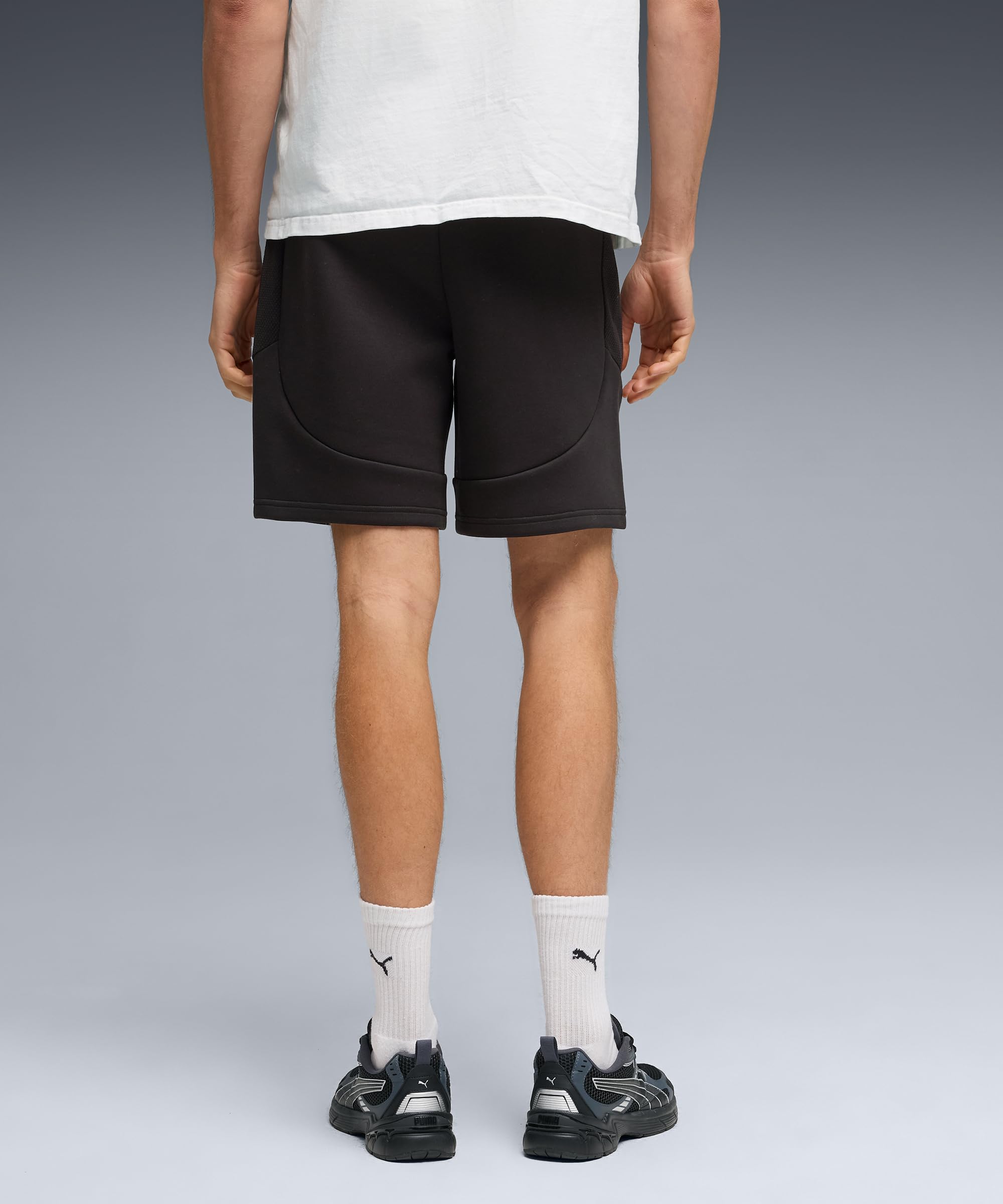 PUMA Herren Strick-Shorts Evostripe Shorts Dk