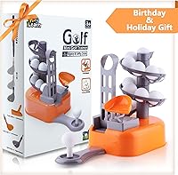 Vista 8 de iPlay, iLearn - Juego de juguetes de golf para niños con cabezal izquierdo y derecho, juguete deportivo para niños de 3 a 5 años, juego de golf